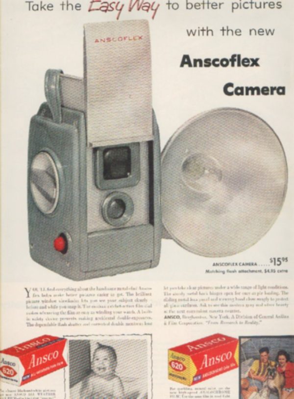 Ansco Camera Ad 1955