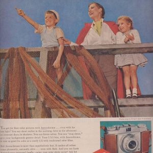 Ansco Camera Ad August 1956