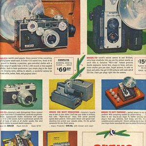 Argus Camera Ad 1952