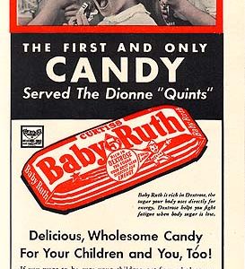 Baby Ruth Candy Ad 1941