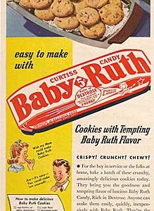 Baby Ruth Candy Ad 1942