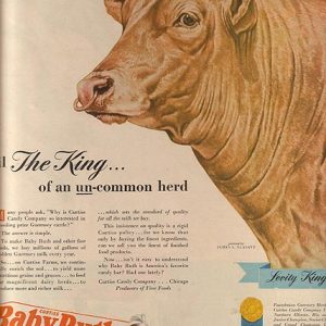 Baby Ruth Candy Ad 1947