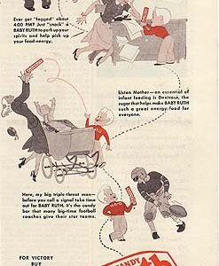 Baby Ruth Candy Ad November 1942