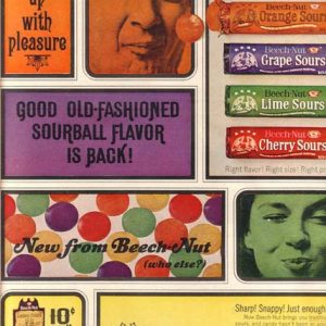 Beech-Nut Candy Ad 1965