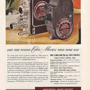 Bell & Howell Motion Picture Camera Ad September 1948