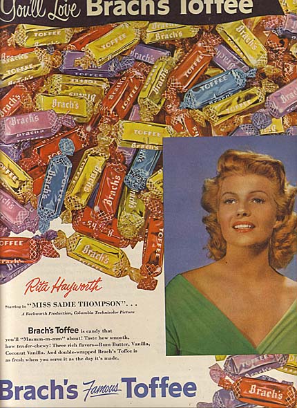 Brach's Candy Ad 1954 - Vintage Ads and Stuff