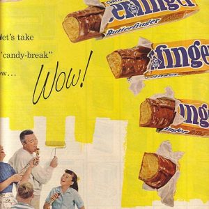 Butterfinger Candy Ad 1961
