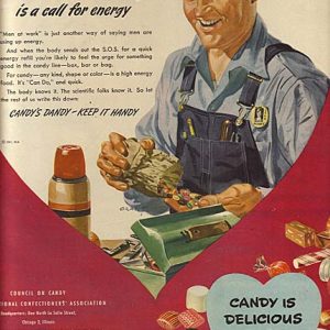 Candy Ad 1947