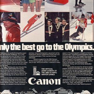 Canon Camera Ad 1979