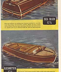 Century Boats Ad 1947