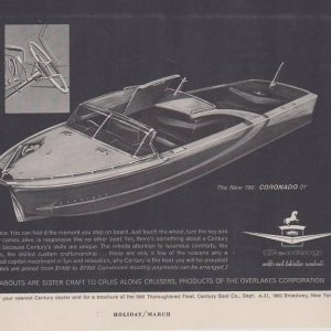 Century Boats Ad 1961