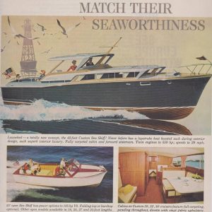 Chris-Craft Boats Ad 1961