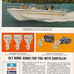 Chrysler Boat Motors Ad 1967