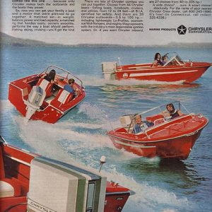 Chrysler Boat Motors Ad 1969