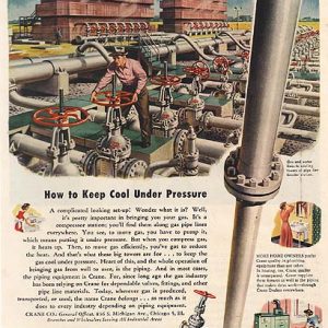 Crane Bathroom Ad 1948
