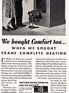 Crane Heating System Ad 1939