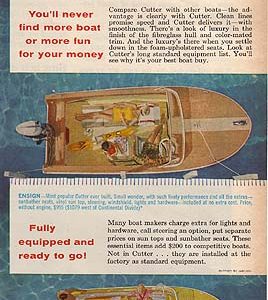 Cutter Boats Ad 1962