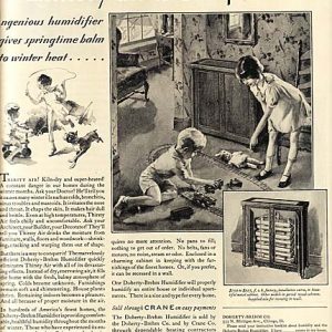 Doherty-Brehm Humidifier Ad 1930