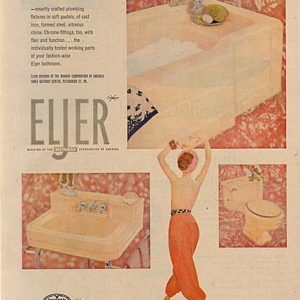 Eljer Bathroom Ad 1956