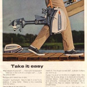 Evinrude Outboard Motor Ad 1965