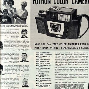 Fotron Camera Ad 1966