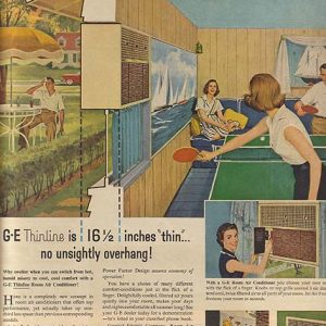 General Electric Air Conditioners Ad 1956
