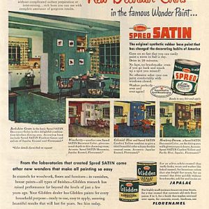 Glidden Paint Ad 1951