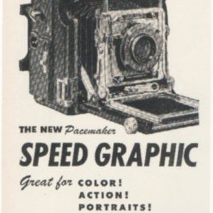 Graflex Camera Ad 1947