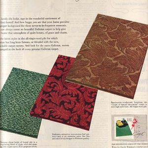 Gulistan Carpets Ad 1951