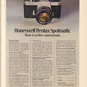 Honeywell Camera Ad 1971