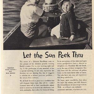 Johnson Outboard Motor Ad 1943