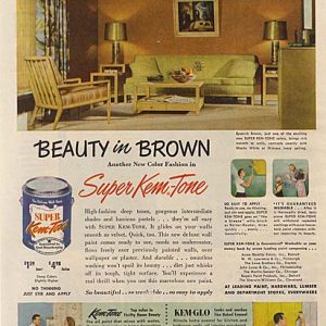 Kem-Tone Paint Ad 1951