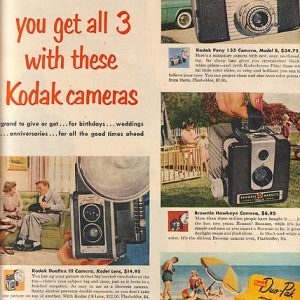 Kodak Camera Ad 1954