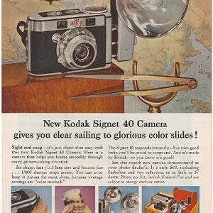 Kodak Camera Ad 1957