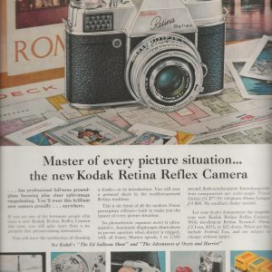 Kodak Camera Ad 1958