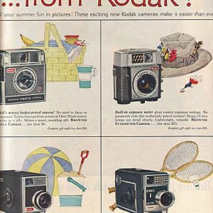 Kodak Camera Ad 1962