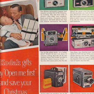 Kodak Camera Ad 1963 December