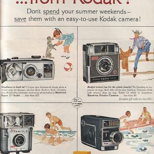 Kodak Camera Ad August 1963