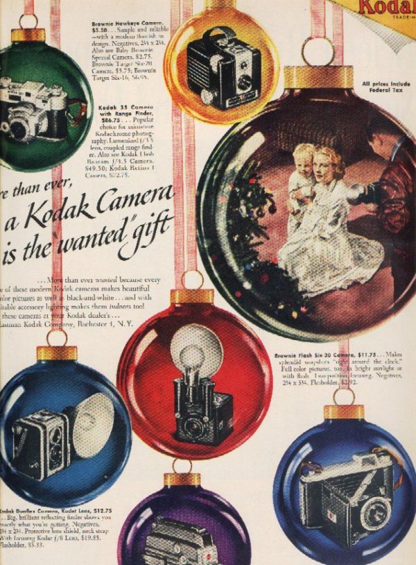 Kodak Camera Ad December 1949