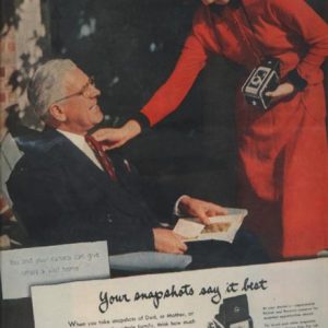 Kodak Camera Film Ad 1951