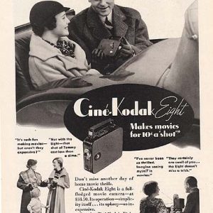 Kodak Movie Camera Ad 1934
