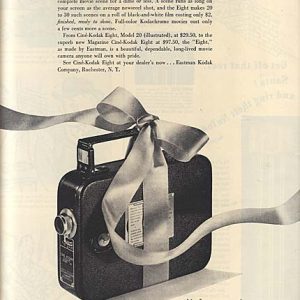 Kodak Movie Camera Ad 1940