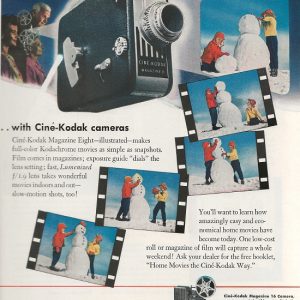 Kodak Movie Camera Ad 1948