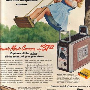 Kodak Movie Camera Ad 1955