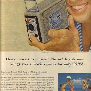 Kodak Movie Camera Ad 1956