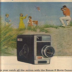 Kodak Movie Camera Ad 1962