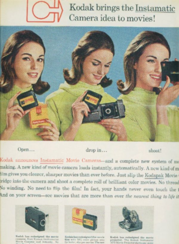 Kodak Movie Camera Ad 1965