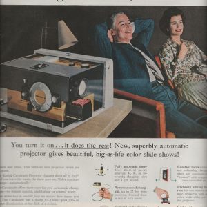 Kodak Slide Projector Ad 1958
