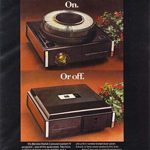Kodak Slide Projector Ad 1972