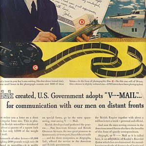Kodak V-Mail Ad 1942